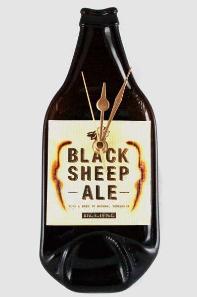 Black Sheep bottle clock Black Sheep bottle clock